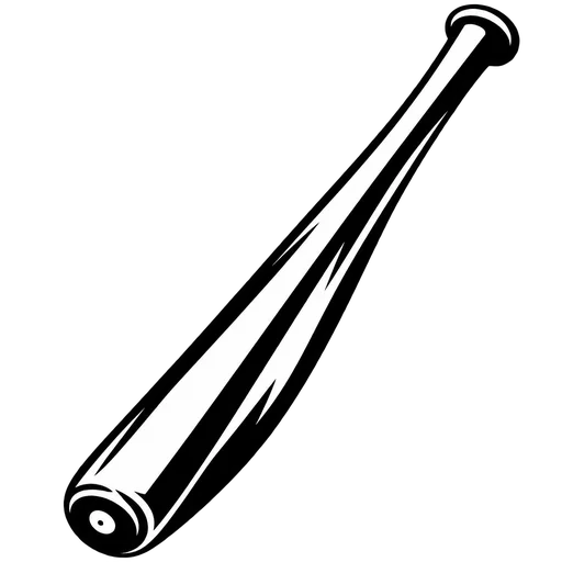 Baseball Bat SVG for Creative Projects cut file