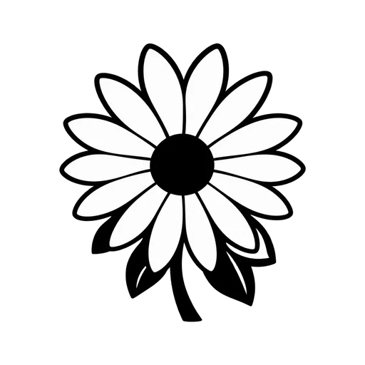 Beautiful Daisy SVG Cut File cut file