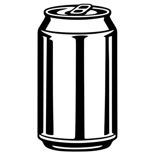 Beer Can SVG Graphic for Creative Projects cut file