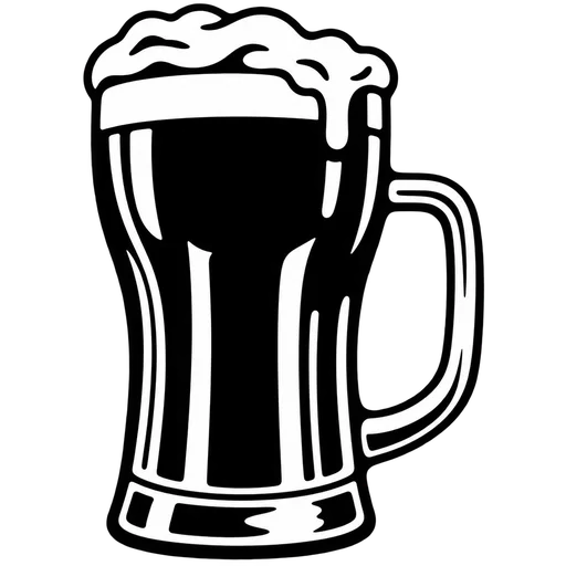 Beer Mug SVG Design cut file