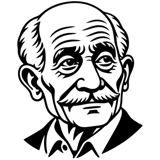 Classic Grandpa SVG Design cut file