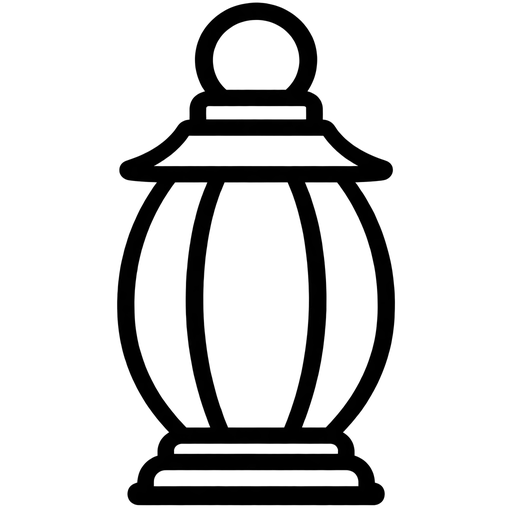 Classic Lantern SVG Design cut file