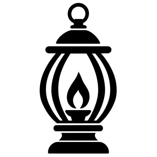 Classic Lantern SVG Design cut file