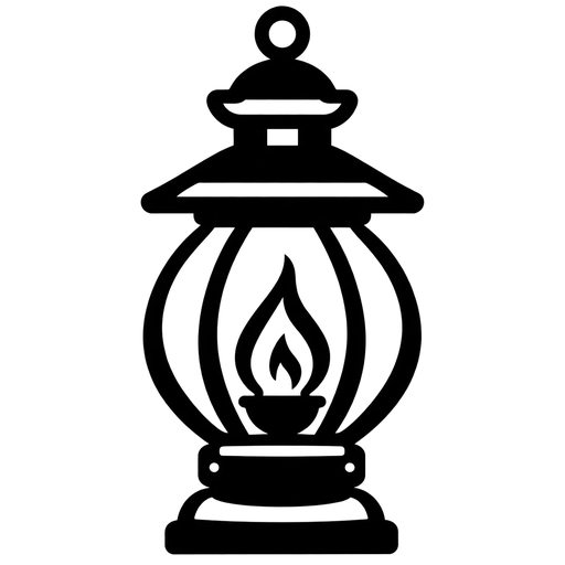 Classic Lantern SVG Design cut file
