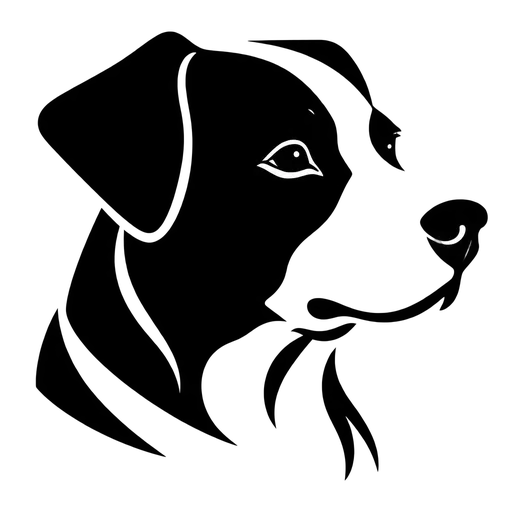 Elegant Dog Profile SVG cut file