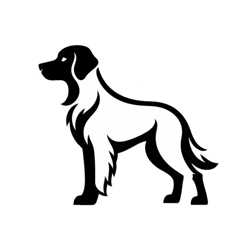 Elegant Dog Silhouette SVG cut file