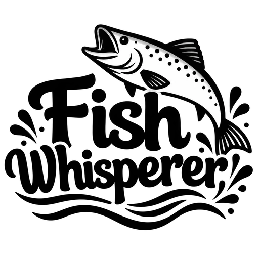 Fish Whisperer SVG Art for Creatives cut file