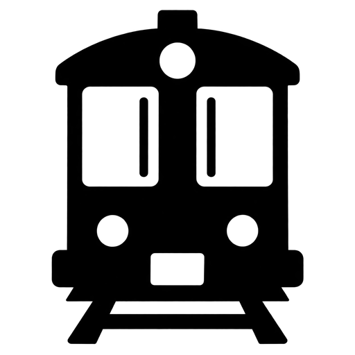 Front View Train SVG cut file