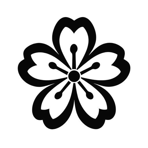 Hawaiian Flower SVG – Simple Design cut file