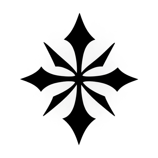 Intricate Maltese Cross SVG cut file