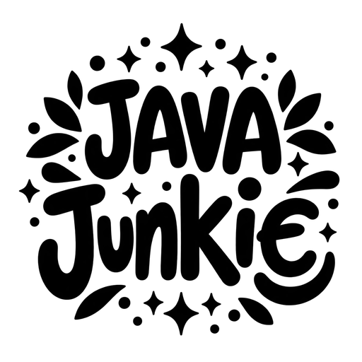 Java Junkie SVG Design cut file