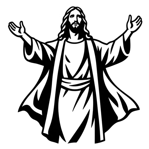 Jesus SVG Design for Creative Projects cut file