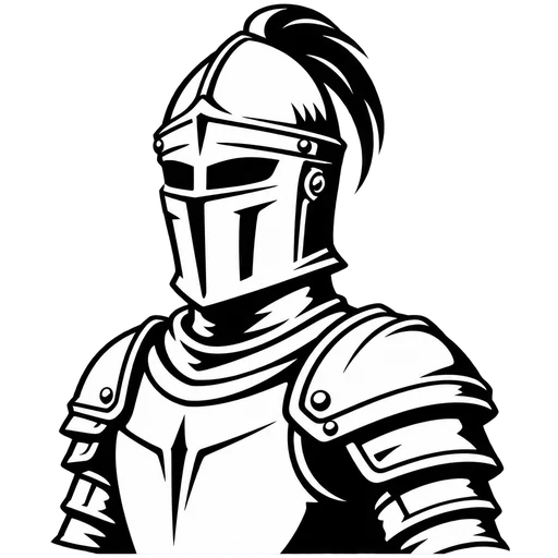 Knight Armor SVG Design cut file