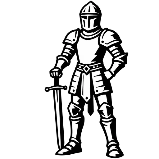Knight SVG Artwork for Enthusiasts cut file
