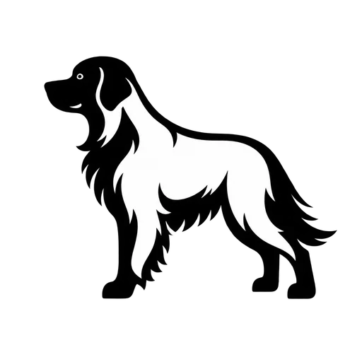 Majestic Dog Silhouette SVG cut file