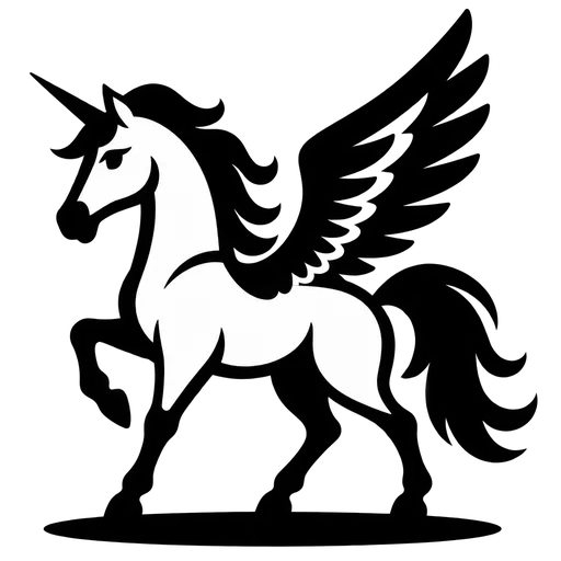 Majestic Pegasus SVG Design cut file