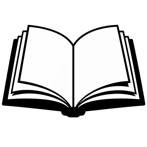 Open Book SVG – Digital Download cut file