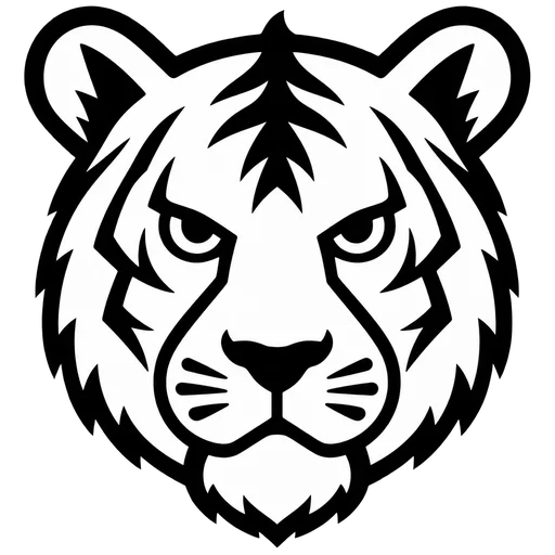 Panther Face SVG – Intricate Animal Design cut file
