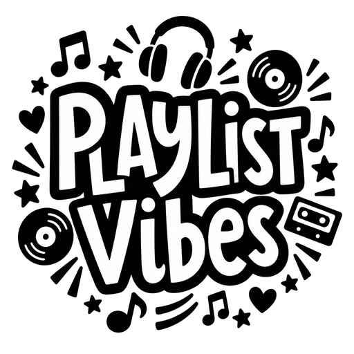 Playlist Vibes SVG Design cut file