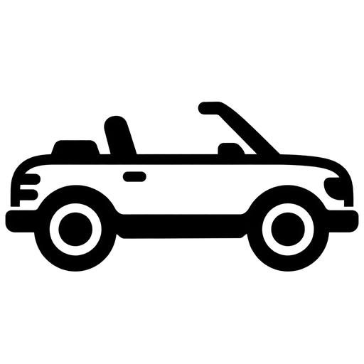 Simple Car Outline SVG cut file