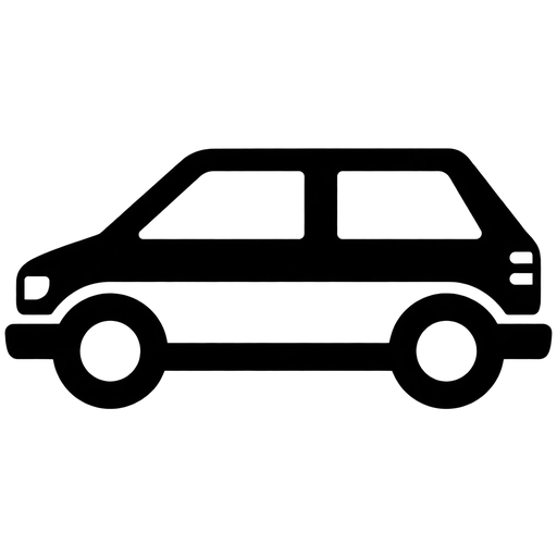 Simple Car SVG Design cut file
