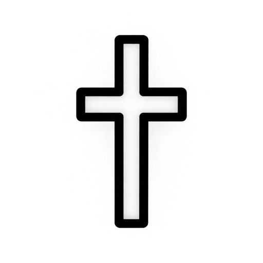 Simple Cross SVG Design cut file