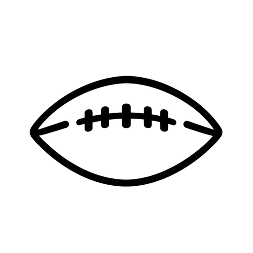 Simple Football Icon SVG cut file