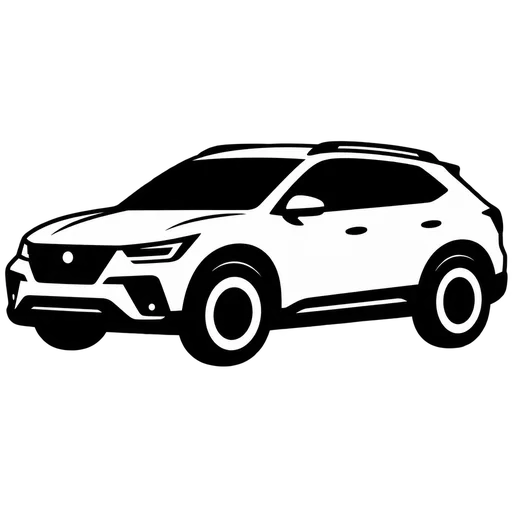 Sleek Car Design SVG cut file