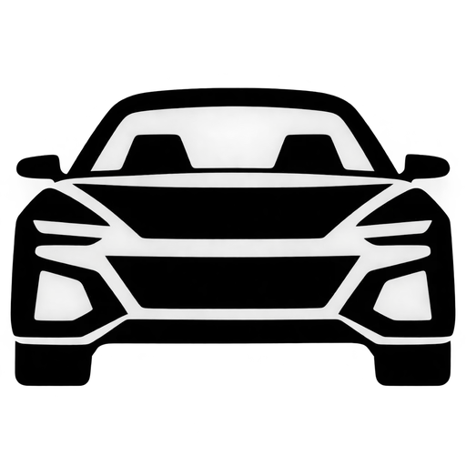 Sleek Car Outline SVG cut file