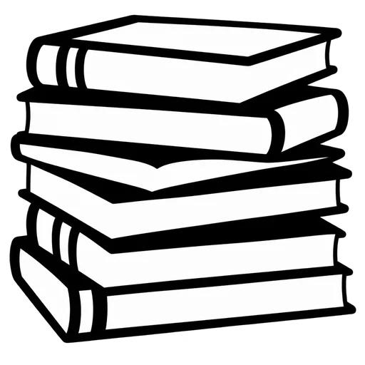 Stack of Books SVG cut file