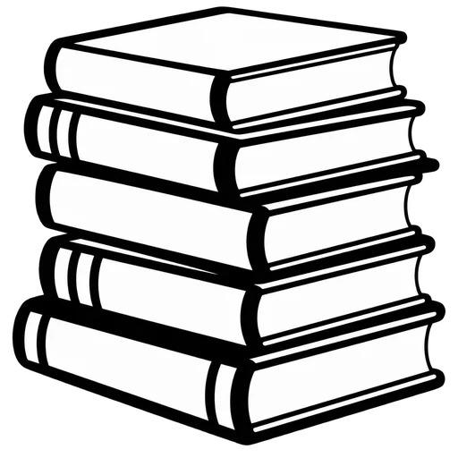 Stack of Books SVG cut file
